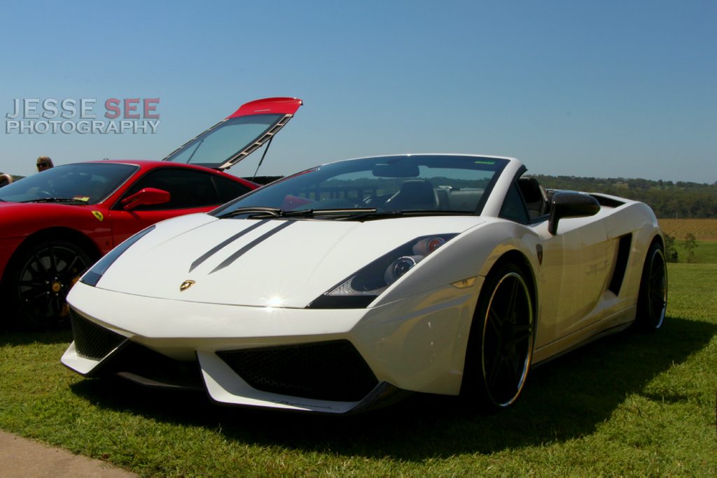 A 2006 model Lamborghini Gallardo Spyder with custom extras. A 2006 model Lamborghini Gallardo Spyder with custom extras.